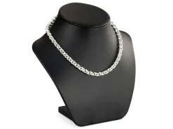 Sterling Silver 7.4mm Round Belcher Chain 16