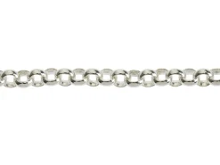 Sterling Silver 4.0mm Round Belcher Chain 16