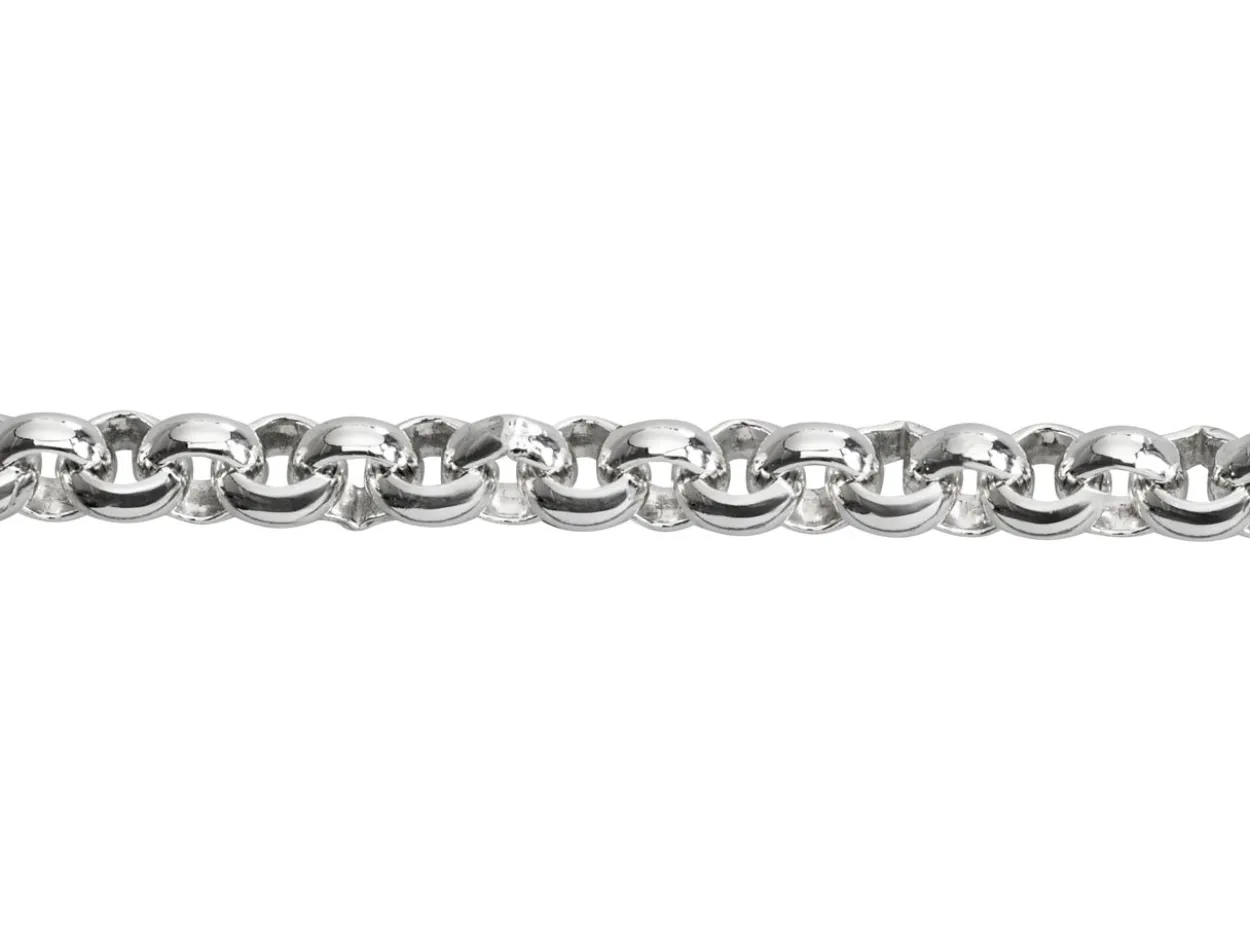 Sterling Silver 4.5mm Round Belcher Chain Loose Unhallmarked 100% Recycled Silver