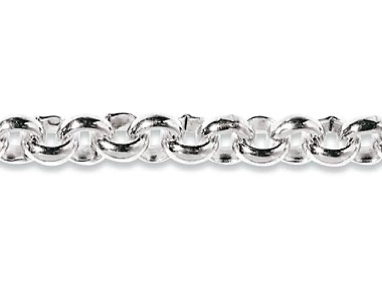 Sterling Silver 5.5mm Round Belcher Chain Loose Unhallmarked 100% Recycled Silver