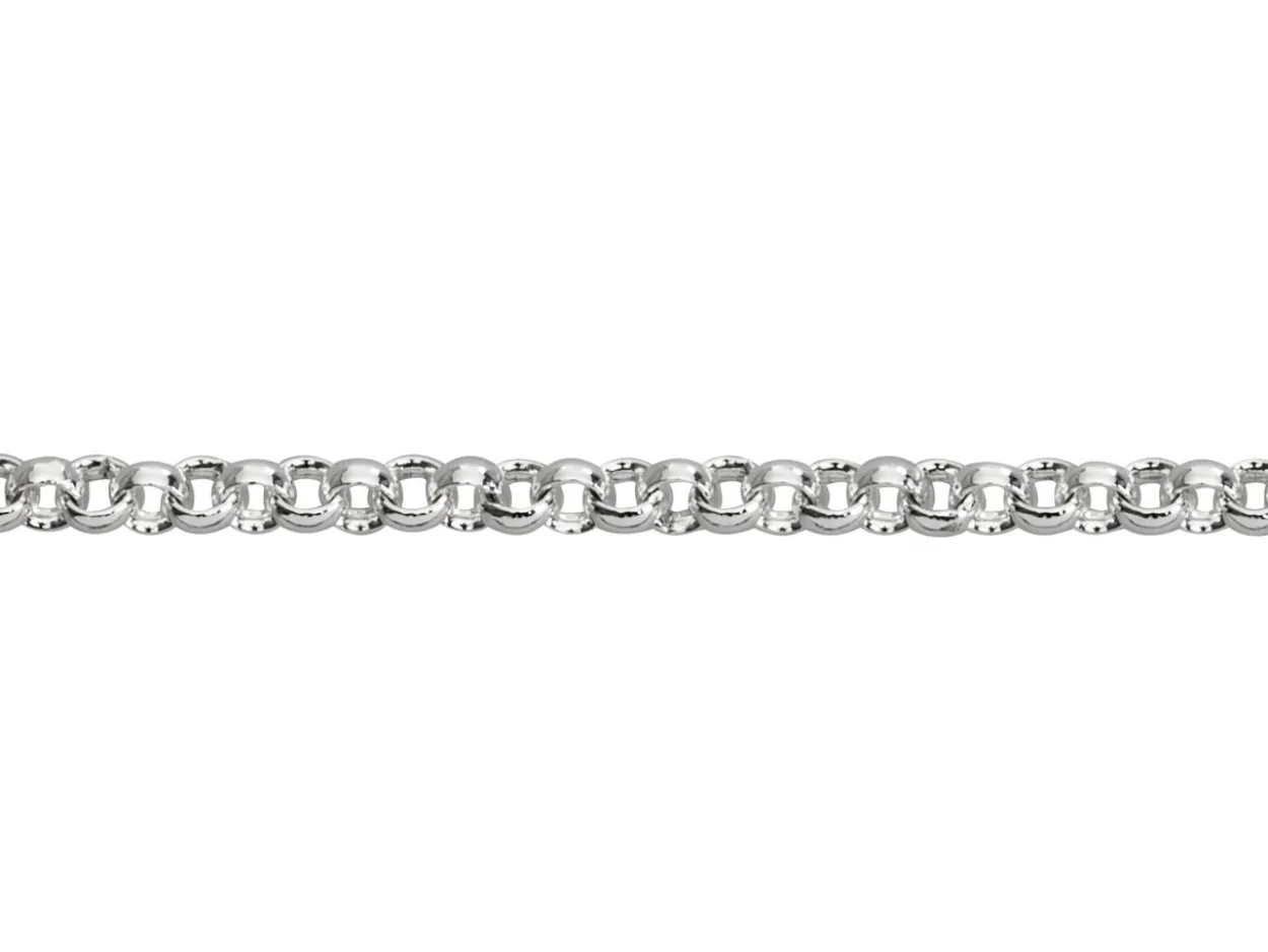 Sterling Silver 1.5mm Round Belcher Chain Loose Unhallmarked 100% Recycled Silver