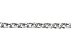 Sterling Silver 4.1mm Round Belcher Chain Loose Unhallmarked 100% Recycled Silver