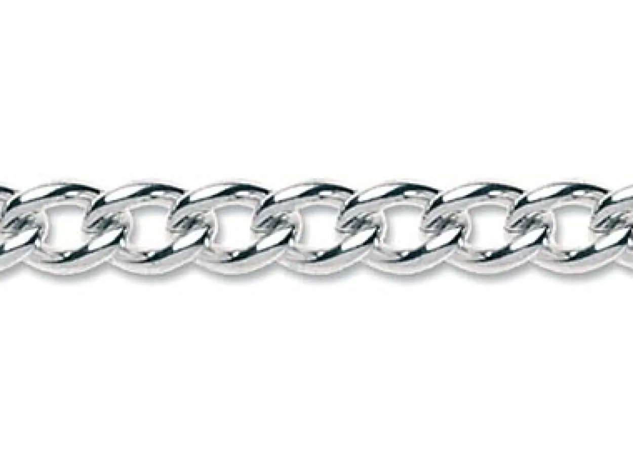 Sterling Silver 5.2mm Round Curb Chain Loose Unhallmarked 100% Recycled Silver