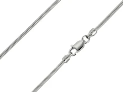 Sterling Silver 1.4mm Round Snake Chain 20"/50cm Unhallmarked 100% Recycled Silver