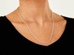 Sterling Silver 1.4mm Round Snake Chain 20