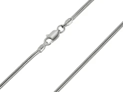 Sterling Silver 1.6mm Round Snake Chain 22"/55cm Unhallmarked 100% Recycled Silver