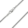 Sterling Silver 1.6mm Round Snake Chain 24"/60cm Unhallmarked 100% Recycled Silver