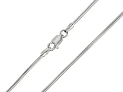 Sterling Silver 1.2mm Round Snake Chain 24"/60cm Unhallmarked 100% Recycled Silver