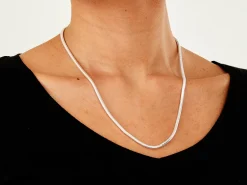 Sterling Silver 3.0mm Round Snake Chain 20