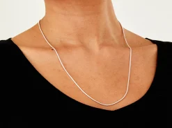 Sterling Silver 1.4mm Round Snake Chain 22