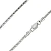 Sterling Silver 1.6mm Round Snake Chain 30"/76cm Unhallmarked 100% Recycled Silver