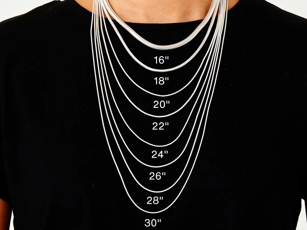 Sterling Silver 5.0mm Round Snake Chain 18"/45cm Hallmarked, 100% Recycled Silver