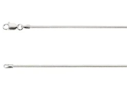 Sterling Silver 1.2mm Round Snake Chain 28"/71cm Unhallmarked 100% Recycled Silver