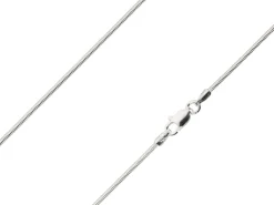 Sterling Silver 1.2mm Round Snake Chain 24"/60cm Unhallmarked 100% Recycled Silver