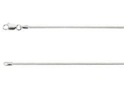 Sterling Silver 1.2mm Round Snake Chain 24"/60cm Unhallmarked 100% Recycled Silver