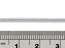 Sterling Silver 1.6mm Round Snake Chain Loose Unhallmarked 100% Recycled Silver