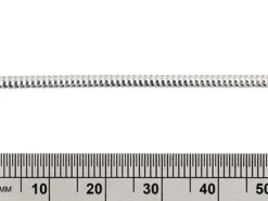 Sterling Silver 2.4mm Round Snake Chain Loose Unhallmarked 100% Recycled Silver