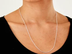 Sterling Silver 1.5mm Round Spiga Chain 22