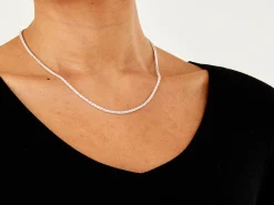 Sterling Silver 2.5mm Round Spiga Chain 18