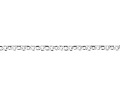 Sterling Silver 1.0mm Round Trace Chain With Extender 16-18