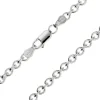 Sterling Silver 3.9mm Round Trace Chain 20"/50cm Hallmarked, 100% Recycled Silver