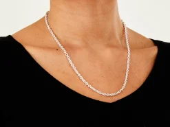 Sterling Silver 3.9mm Round Trace Chain 20