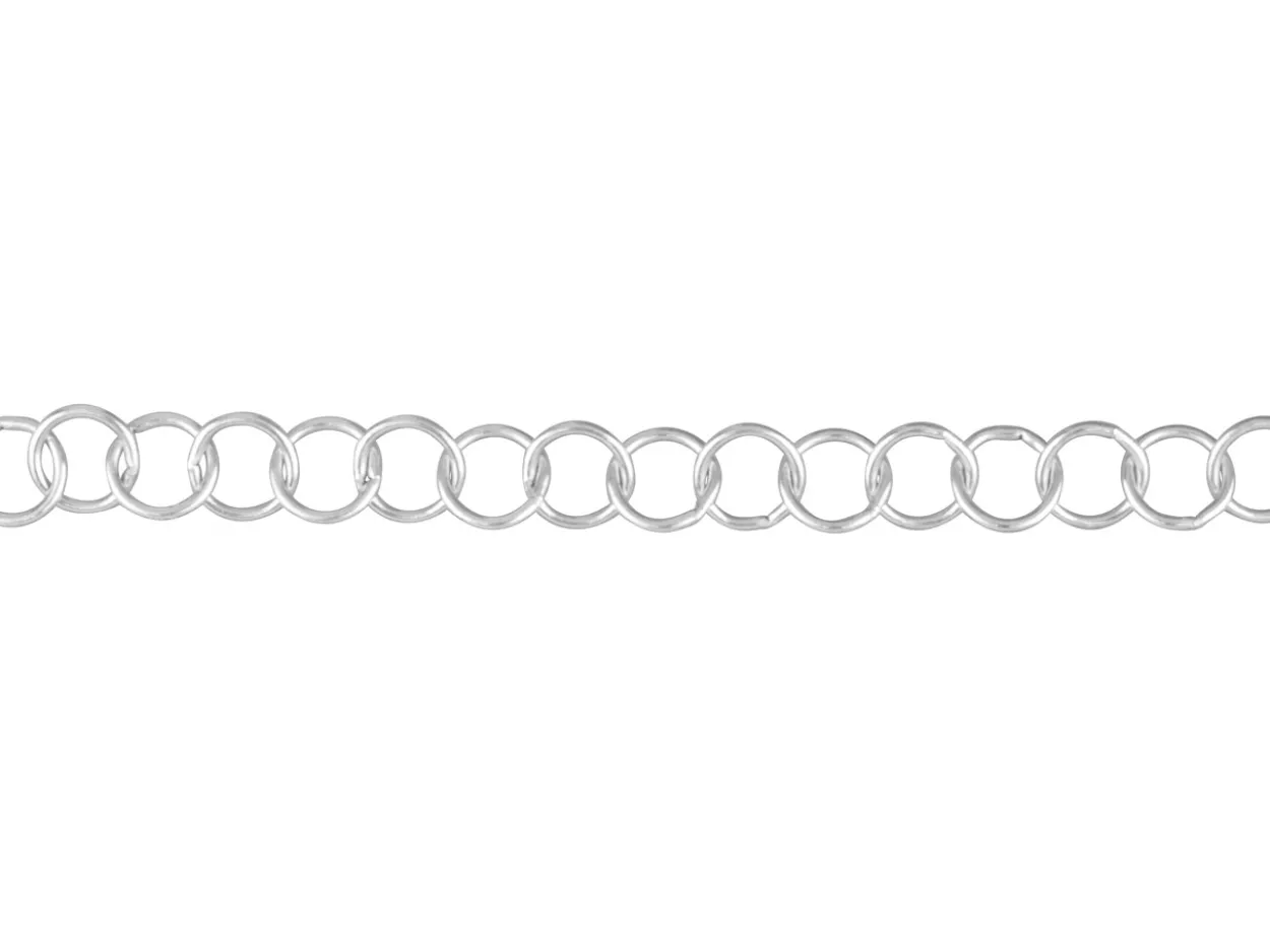 Sterling Silver 6.3mm Round Trace Chain Loose Unhallmarked 100% Recycled Silver