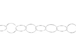 Sterling Silver 9.8mm Round Trace Chain Loose Unhallmarked 100% Recycled Silver