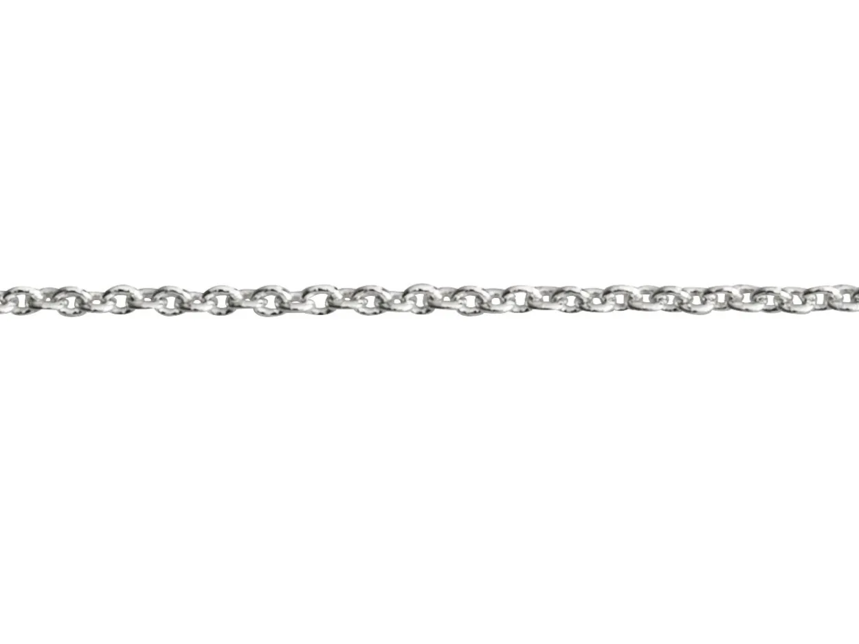Sterling Silver 0.7mm Trace Chain Loose Unhallmarked 100% Recycled Silver