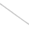Sterling Silver 2.2mm Trace Safety Chain For Bracelet Pack of 6 6.0cm/2.4", 100% Recycled Silver