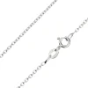 Sterling Silver 1.6m Oval Trace Chain With Extender 16-18"/40-45cm Unhallmarked