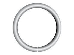 Sterling Silver Open Jump Ring Light 5mm 100% Recycled Silver