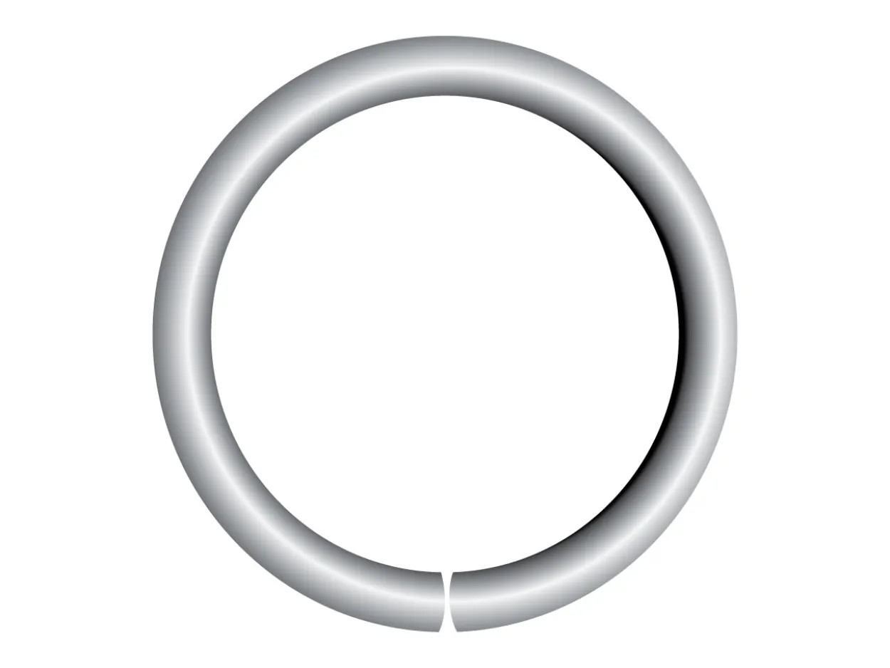 Sterling Silver Open Jump Ring Light 5mm 100% Recycled Silver