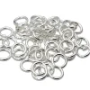Sterling Silver Open Jump Ring Heavy 6mm Pack of 50 100% Recycled Silver