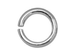 Sterling Silver Open Jump Ring Heavy 6mm Pack of 50 100% Recycled Silver
