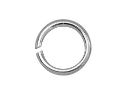 Sterling Silver Open Jump Ring Light 5mm Pack of 10