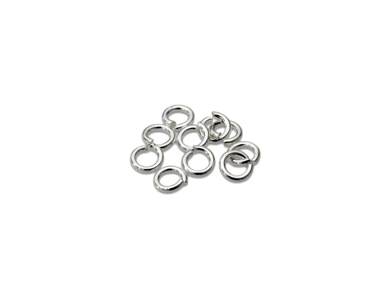 Sterling Silver Open Jump Ring Heavy 3mm Pack of 10 100% Recycled Silver