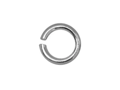 Sterling Silver Open Jump Ring Heavy 4mm Pack of 100