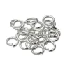 Sterling Silver Open Jump Ring Light 5mm Pack of 25
