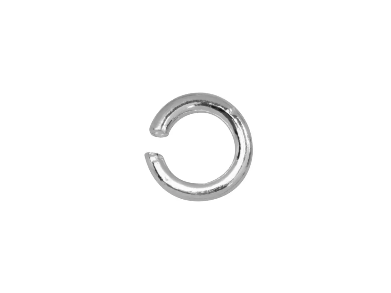 Sterling Silver Open Jump Ring Heavy 3mm Pack of 200