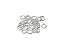 Sterling Silver Open Jump Ring Light 3mm Pack of 25