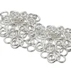 Sterling Silver Open Jump Ring Heavy 6mm Pack of 100