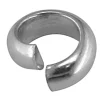 Sterling Silver Open Jump Ring 7mm Made From D Shape Wire