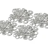 Sterling Silver Open Jump Ring Light 5mm Pack of 200