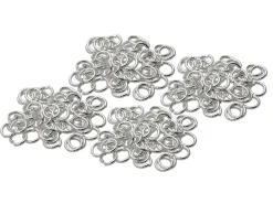 Sterling Silver Open Jump Ring Light 5mm Pack of 200