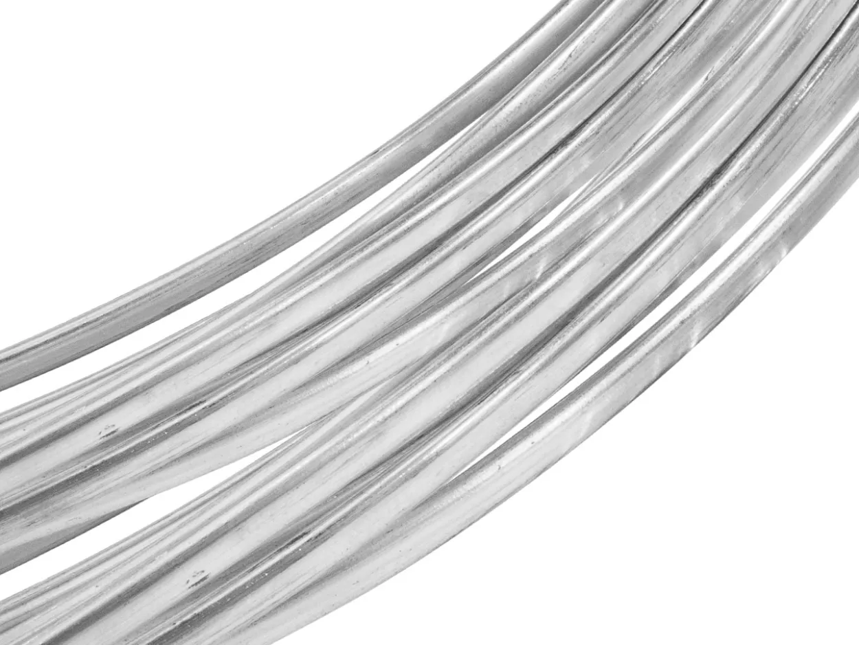 Sterling Silver Oval Wire 2.5mm X 1.7mm Fully Annealed, 100% Recycled Silver
