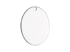 Sterling Silver Oval 20x15mm Stamping Blank Pack of 3