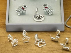 Sterling Silver Paw Design Pendant