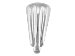 Sterling Silver Pendant Bails, Pack of 10, Fluted, Small, 630, 100% Recycled Silver