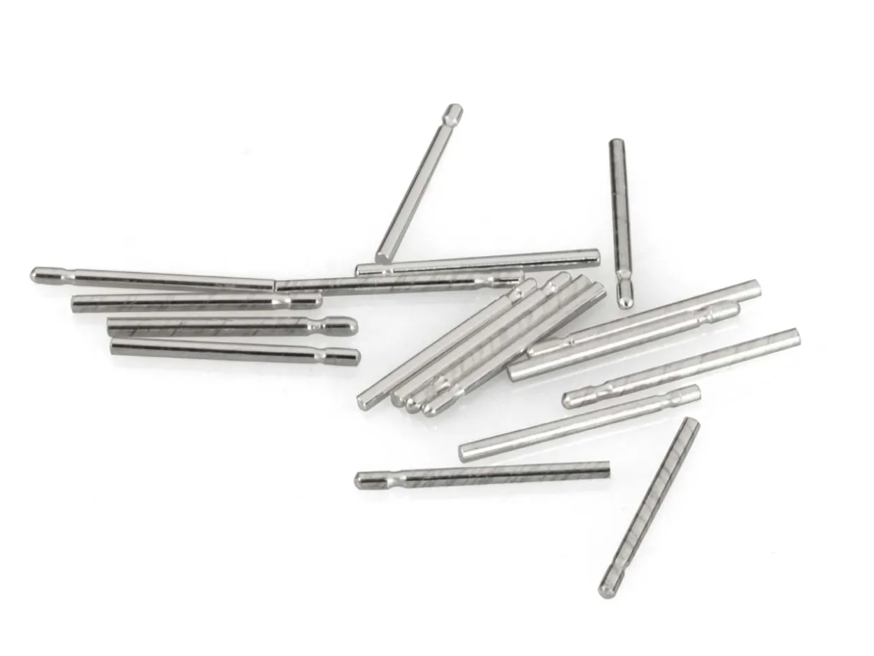 Sterling Silver Pin 9.5mm X 0.8mm, Pack of 20, 111, 3/8" Ear Pin, 100% Recycled Silver